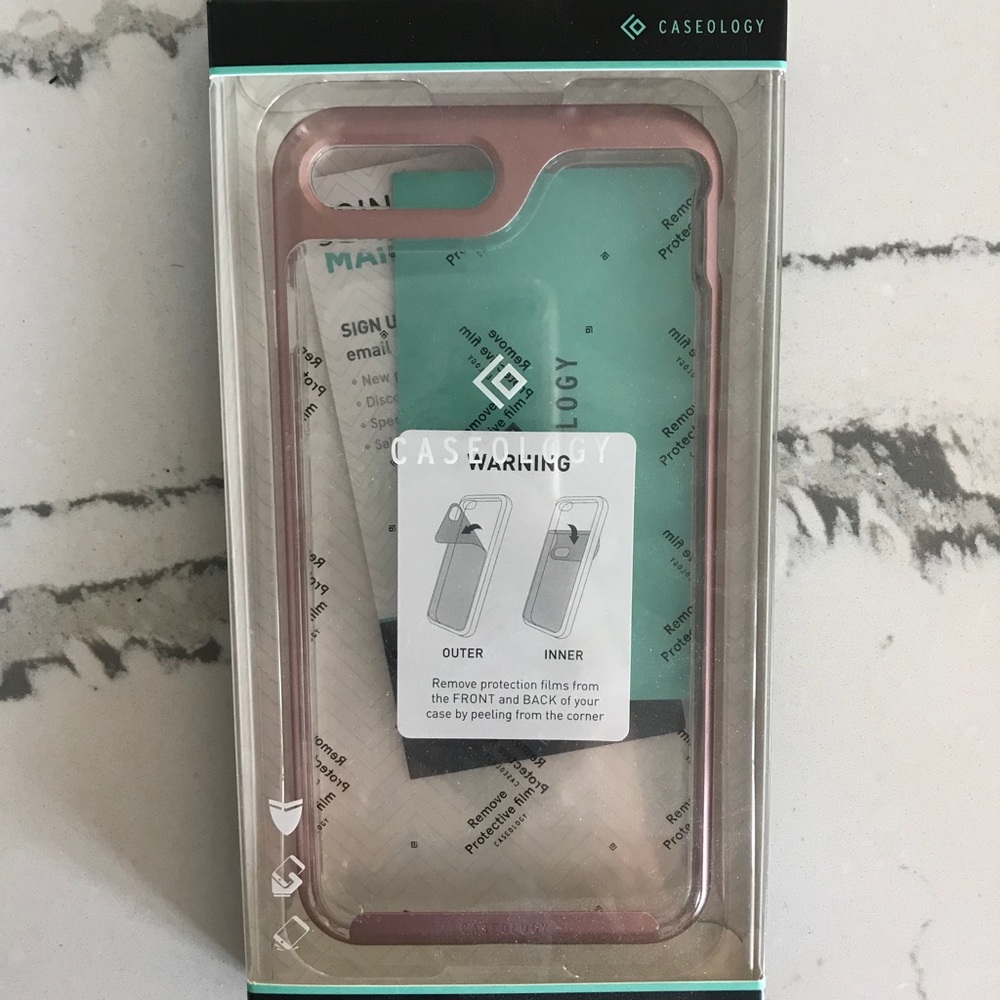 Caseology pink iPhone 7 Plus Case